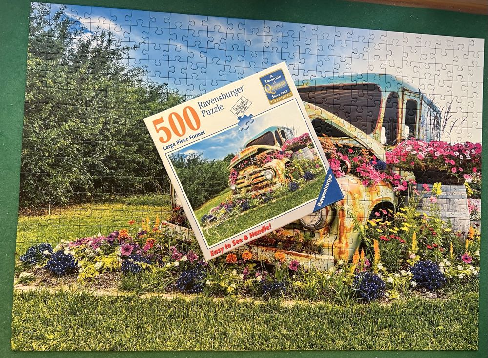 *Flower Truck - Ravensburger puzzle collectible [Barcode 4005556821563] - Main Image 4