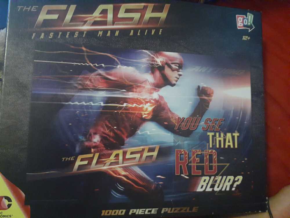 The Flash  puzzle collectible [Barcode 9781620215524] - Main Image 1