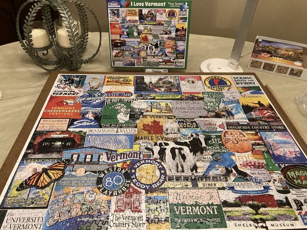I Love Vermont - White Mountain puzzle collectible [Barcode 724819259779] - Main Image 3
