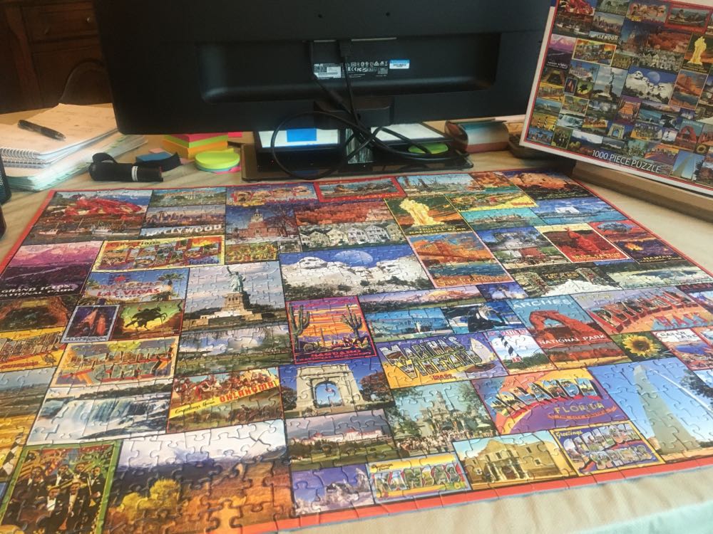 Best Places In America - White Mountain puzzle collectible [Barcode 724819257515] - Main Image 3