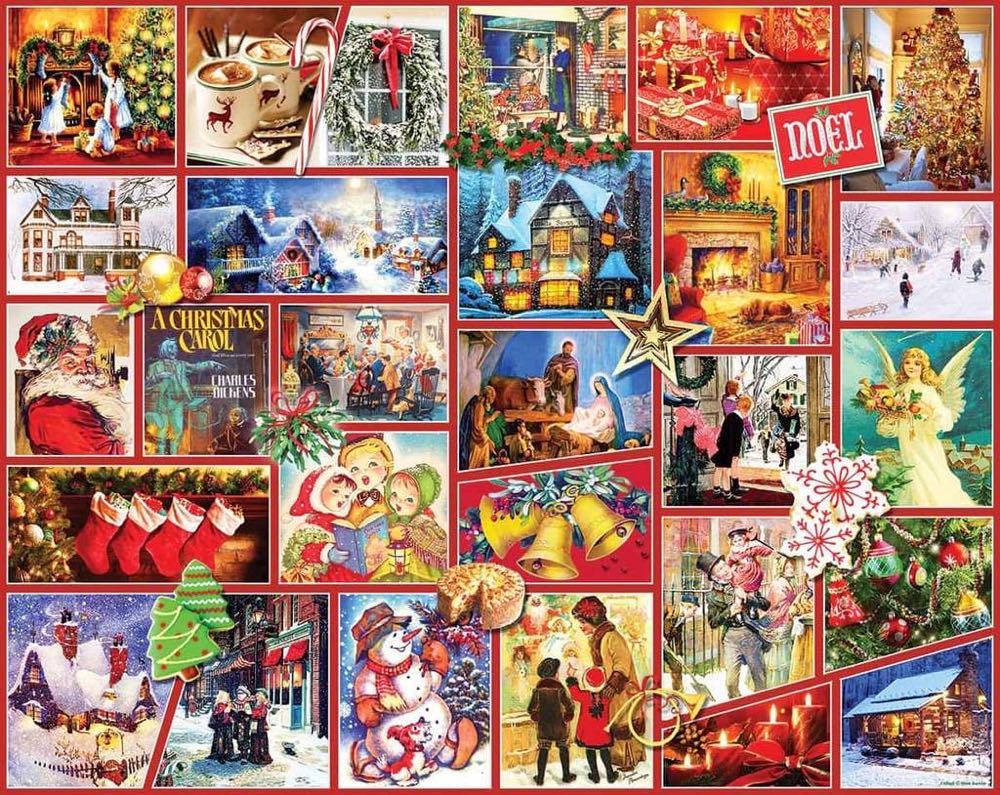 Joy To The World - White Mountain Puzzles puzzle collectible [Barcode 724819259427] - Main Image 2