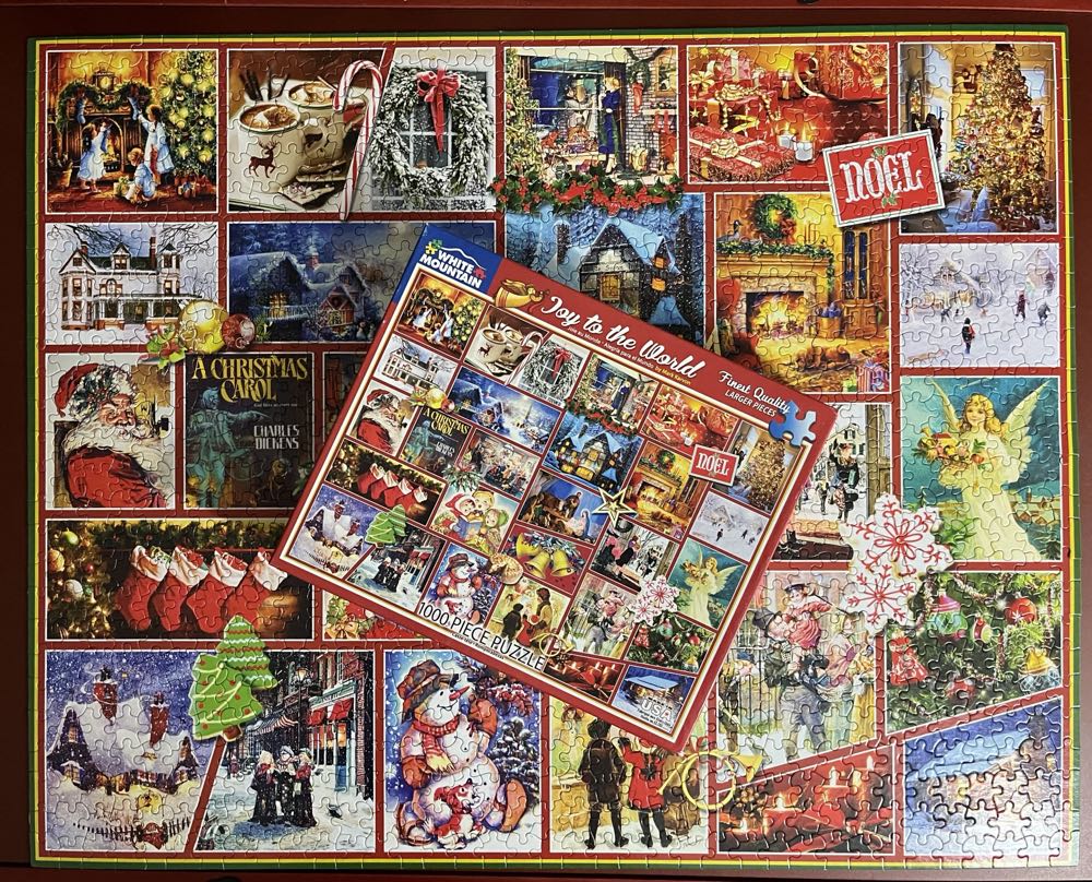 Joy To The World - White Mountain Puzzles puzzle collectible [Barcode 724819259427] - Main Image 3