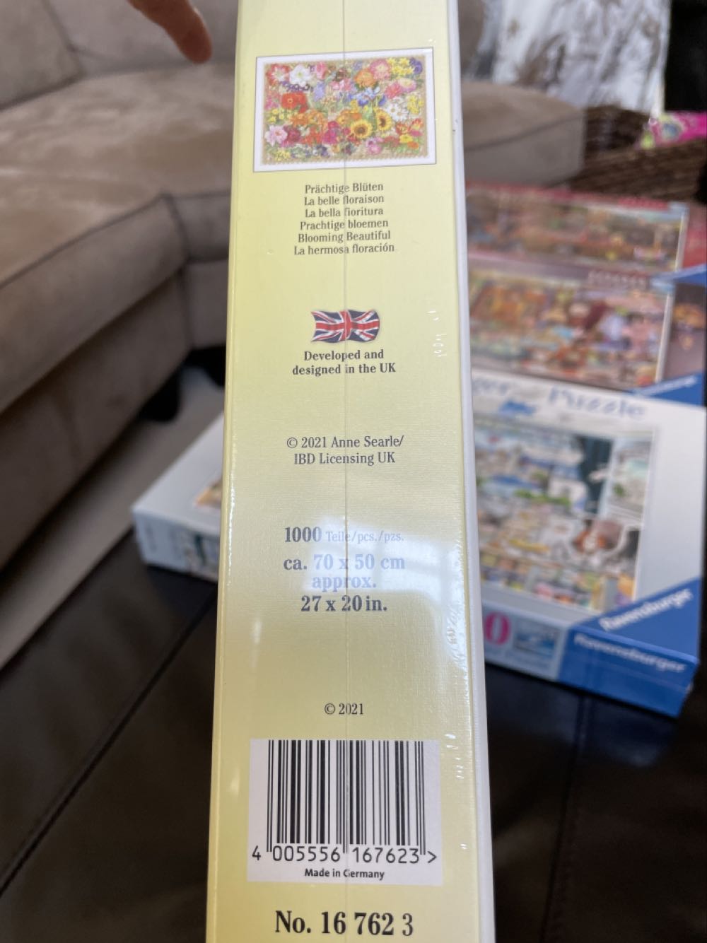 Blooming Beautiful (V) NFT - Ravensburger puzzle collectible [Barcode 4005556167623] - Main Image 2