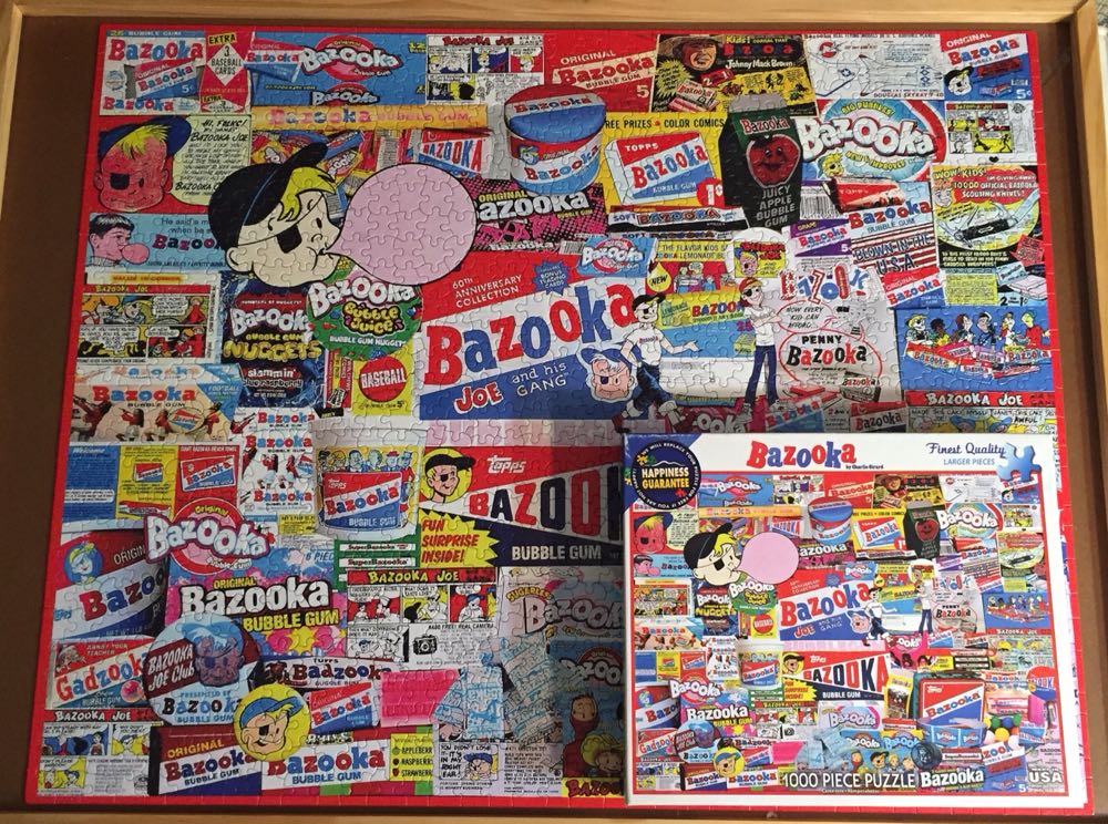 Bazooka -NFS/NFT Gifted By MC - White Mountain puzzle collectible [Barcode 724819259144] - Main Image 4