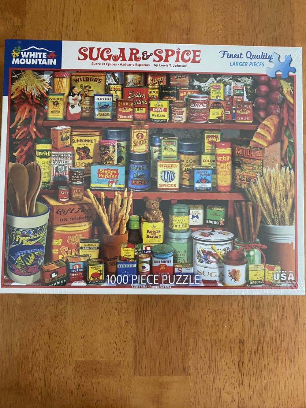 SOLD Sugar And Spice 2020 - White Mountain puzzle collectible [Barcode 724819262267] - Main Image 3