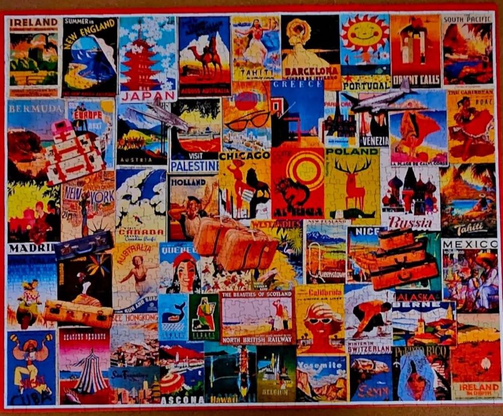 Travel Dreams - White Mountain puzzle collectible [Barcode 724819254750] - Main Image 3