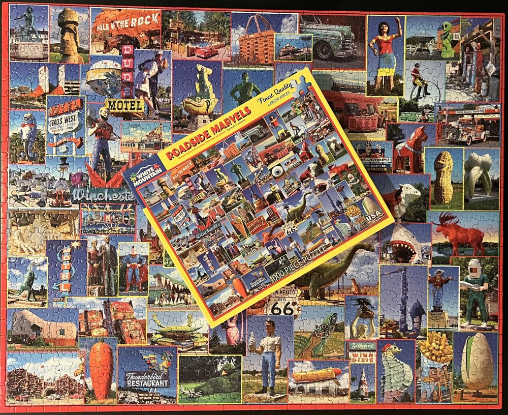 Roadside Marvels - White Mountain puzzle collectible [Barcode 724819260041] - Main Image 4