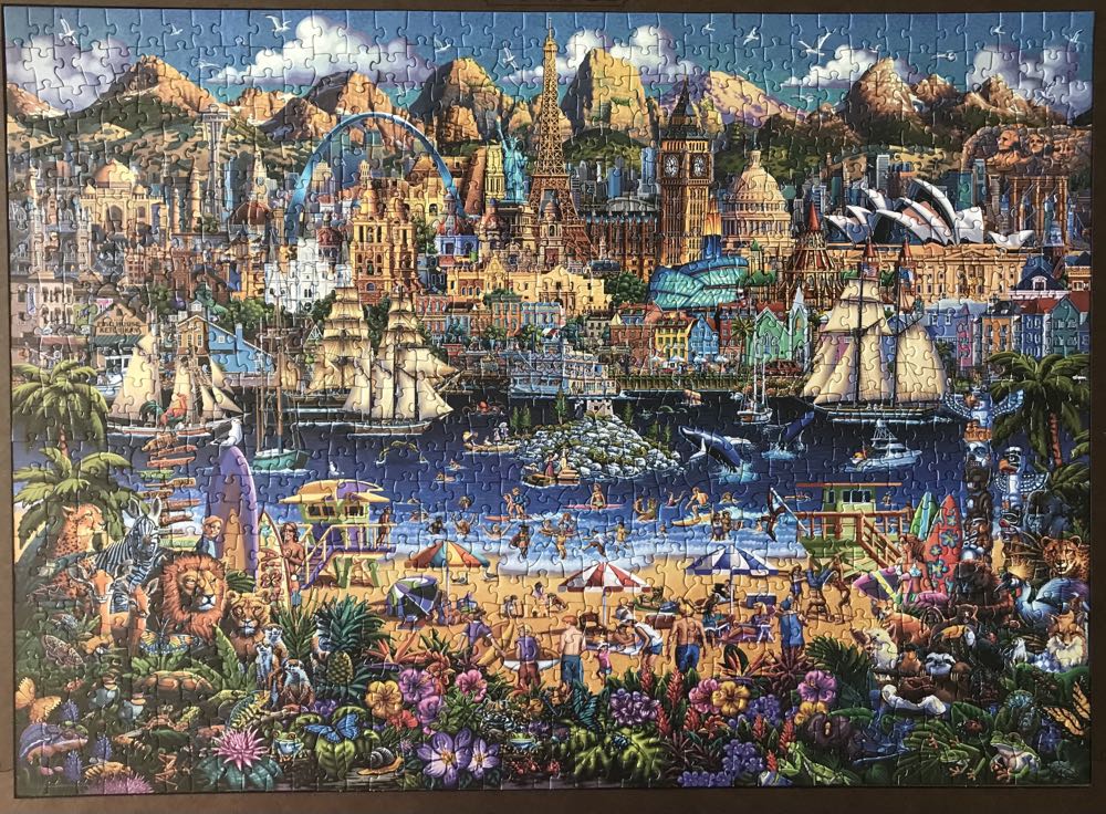 World Pieces - Dowdle puzzle collectible [Barcode 671095405089] - Main Image 2