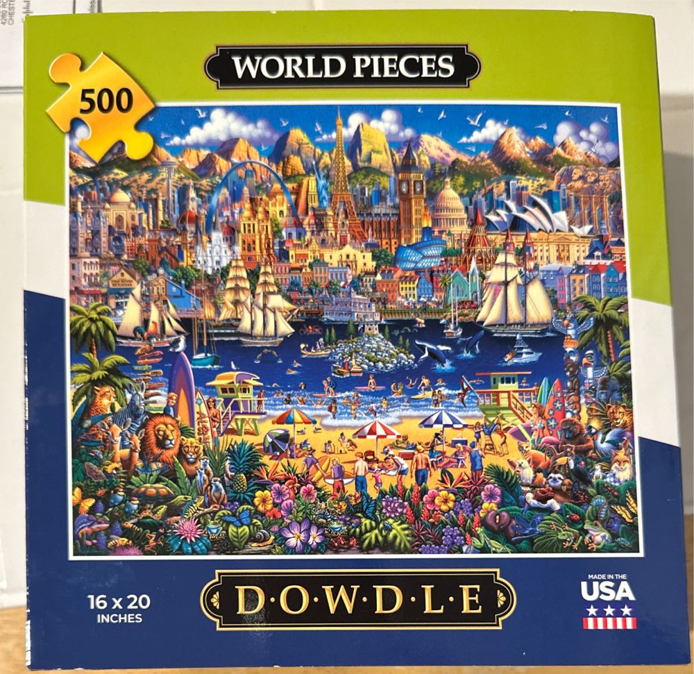 World Pieces - Dowdle puzzle collectible [Barcode 671095405089] - Main Image 4