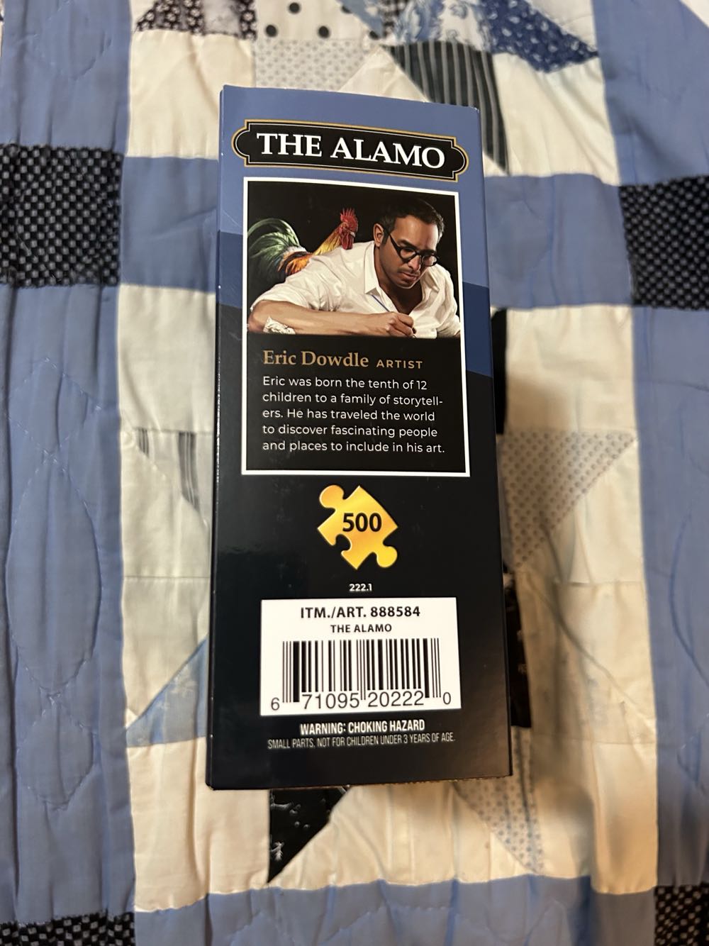Alamo, The - Dowdle puzzle collectible [Barcode 671095202220] - Main Image 2