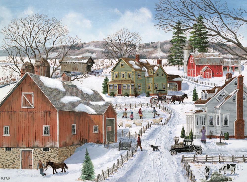 Life On The Farm - Bits And Pieces puzzle collectible [Barcode 704812110918] - Main Image 2