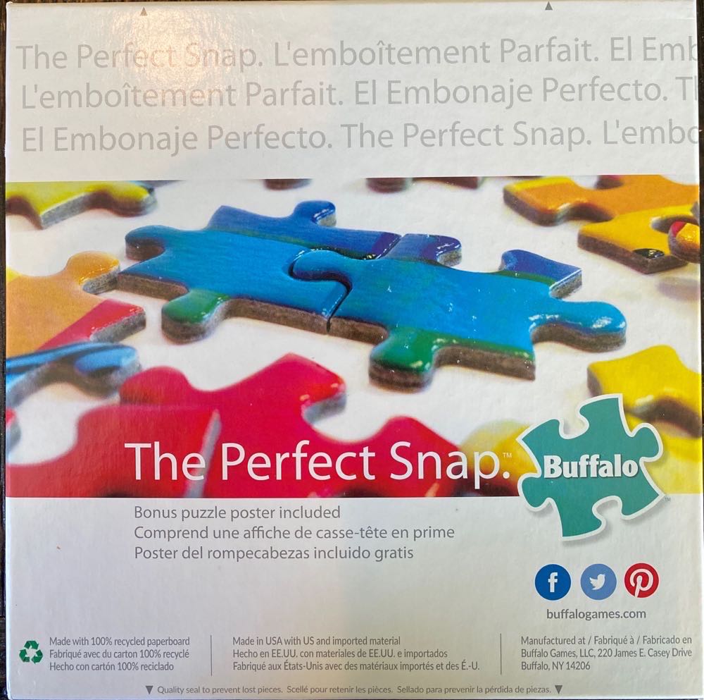 Happy Holiday Snowman (NFT) - Bits And Pieces puzzle collectible [Barcode 192949018335] - Main Image 2