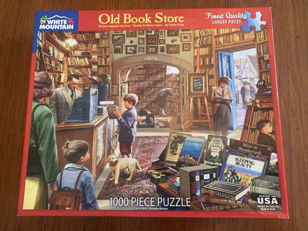 Old Book Store - White Mountain 🇺🇸 puzzle collectible [Barcode 724819256952] - Main Image 3