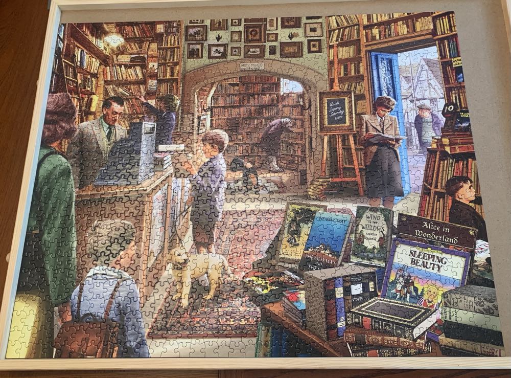 Old Book Store - White Mountain 🇺🇸 puzzle collectible [Barcode 724819256952] - Main Image 4