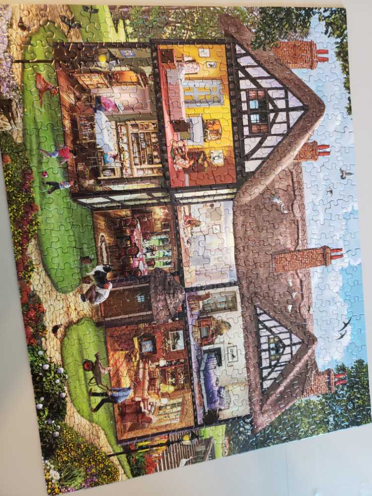 6 Puzzles - White Mountain puzzle collectible [Barcode 724819258994] - Main Image 2