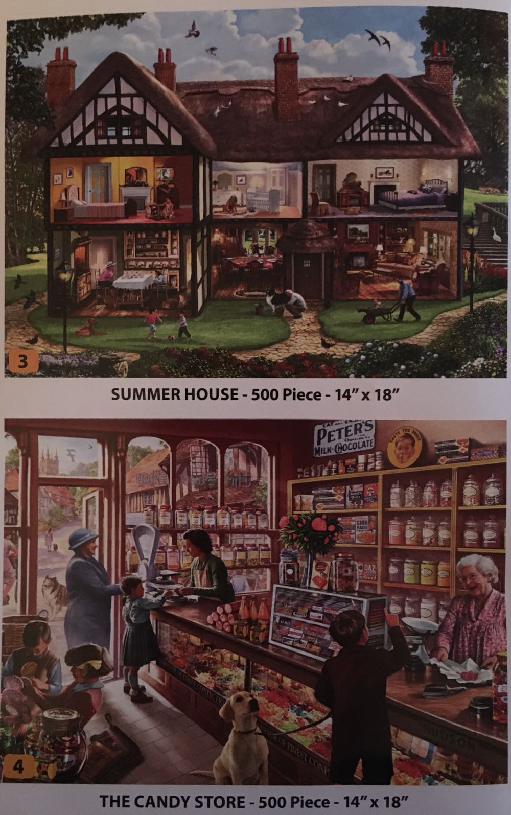 6 Puzzles - White Mountain puzzle collectible [Barcode 724819258994] - Main Image 3