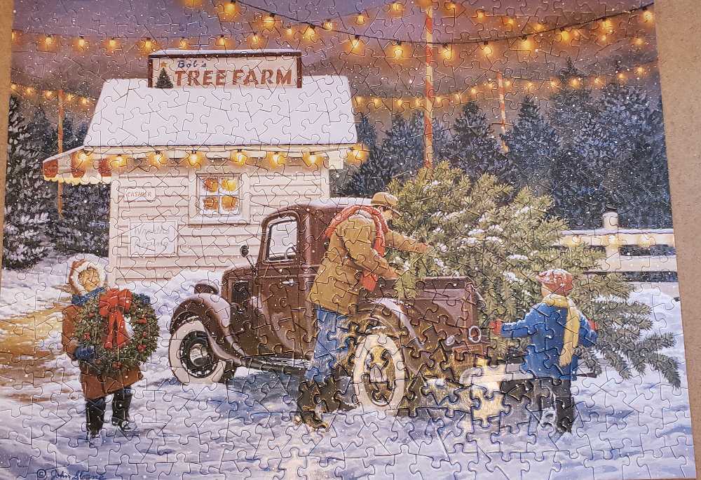 Tree Farm - Bits & Pieces 🇺🇸 puzzle collectible [Barcode 192949009623] - Main Image 2