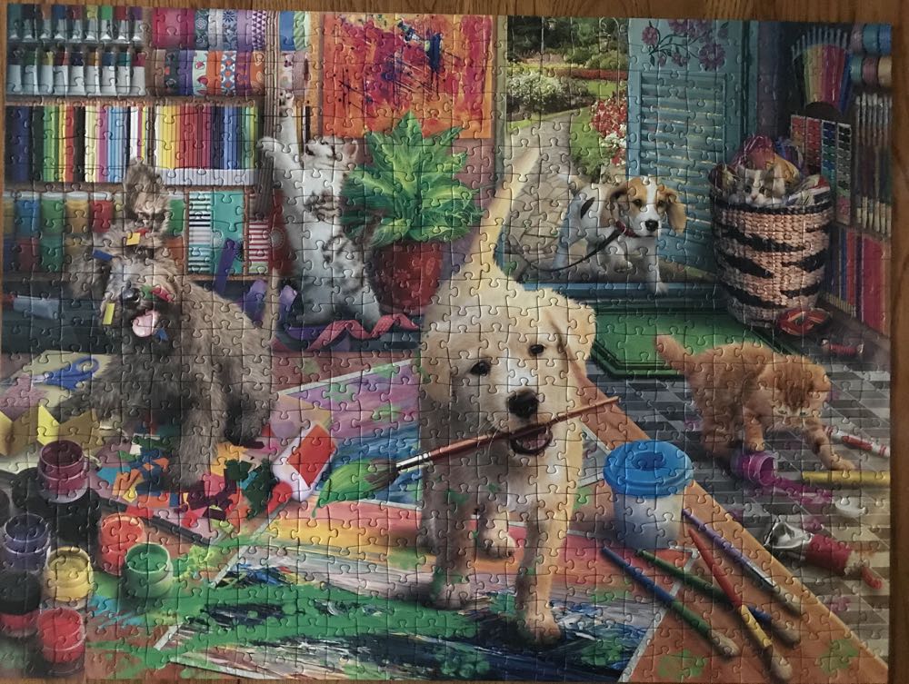 Cute Crafters - Ravensburger puzzle collectible [Barcode 4005556168019] - Main Image 2