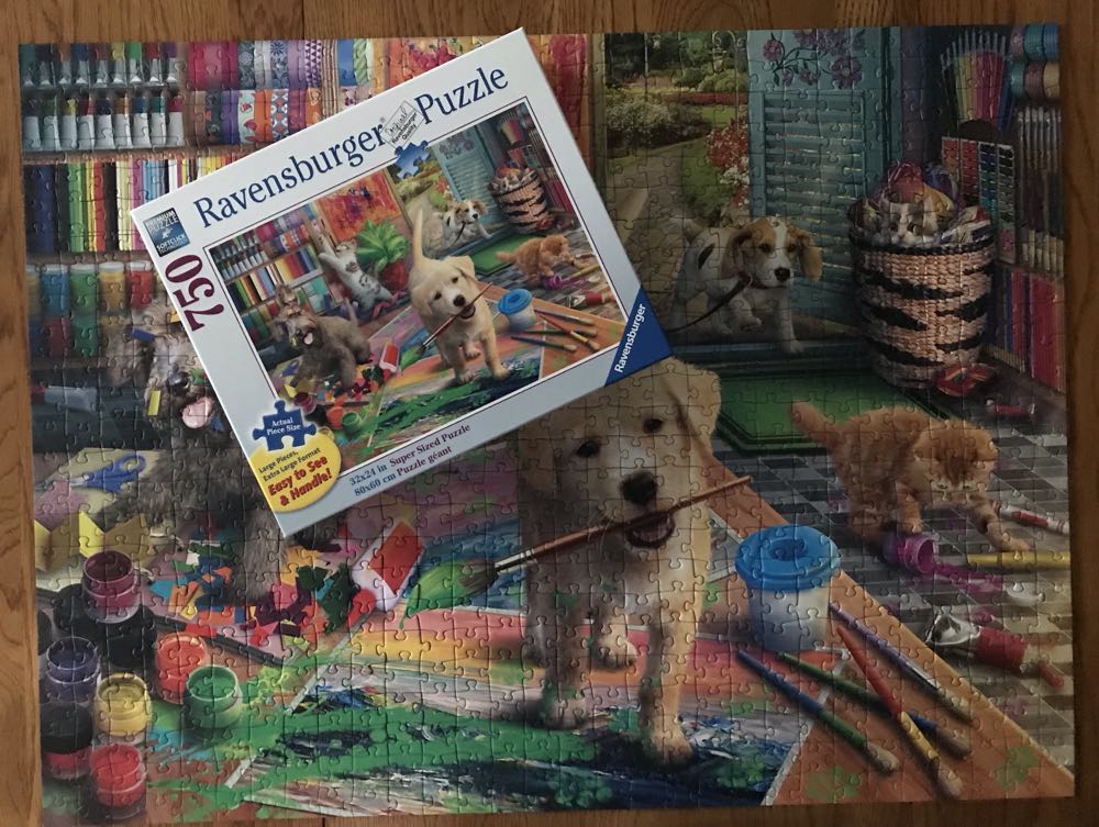 Cute Crafters - Ravensburger puzzle collectible [Barcode 4005556168019] - Main Image 3