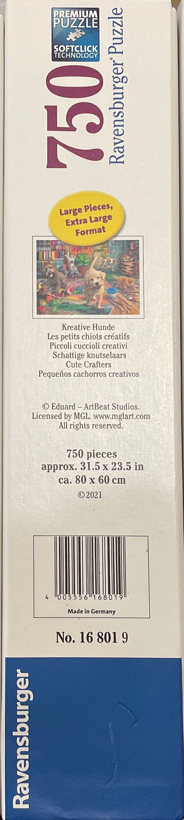 Cute Crafters - Ravensburger puzzle collectible [Barcode 4005556168019] - Main Image 4