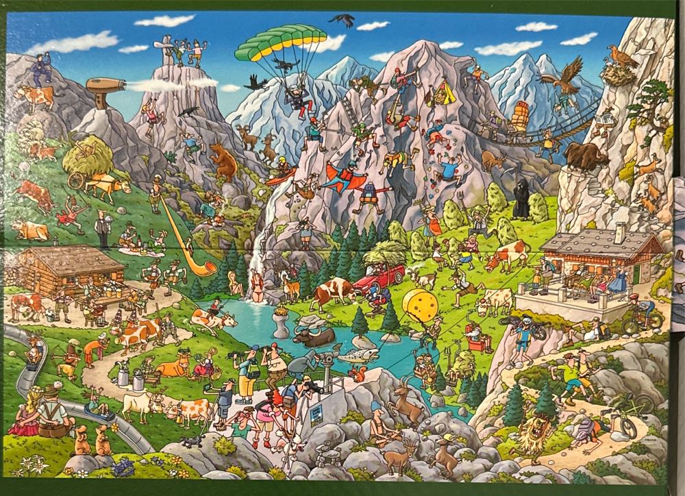Alpine Fun - HEYE puzzle collectible [Barcode 4001689296803] - Main Image 2