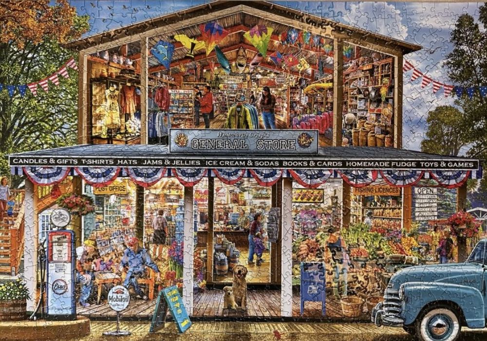 Hometown Market - MasterPieces puzzle collectible [Barcode 705988720451] - Main Image 3