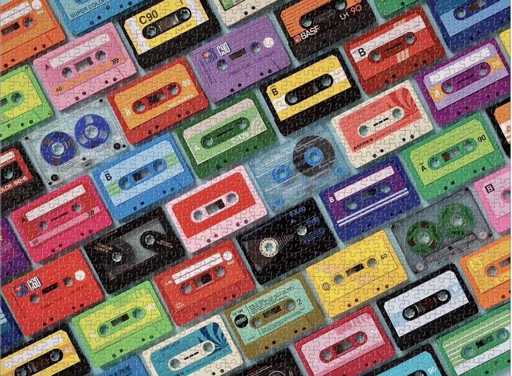 Mixtapes - Galison puzzle collectible [Barcode 9780735366824] - Main Image 2