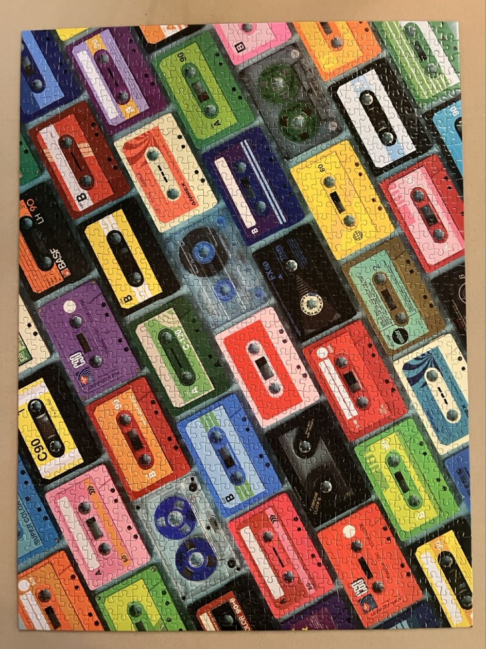 Mixtapes - Galison puzzle collectible [Barcode 9780735366824] - Main Image 3