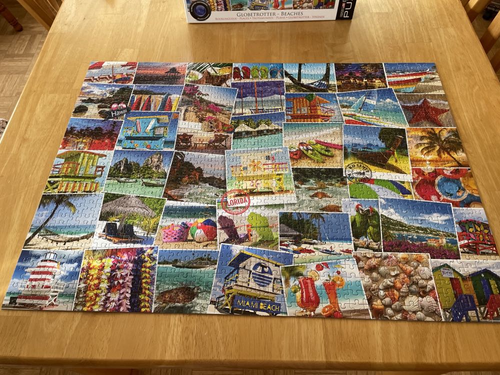 Globetrotter - Beaches - Eurographics puzzle collectible [Barcode 628136607612] - Main Image 4