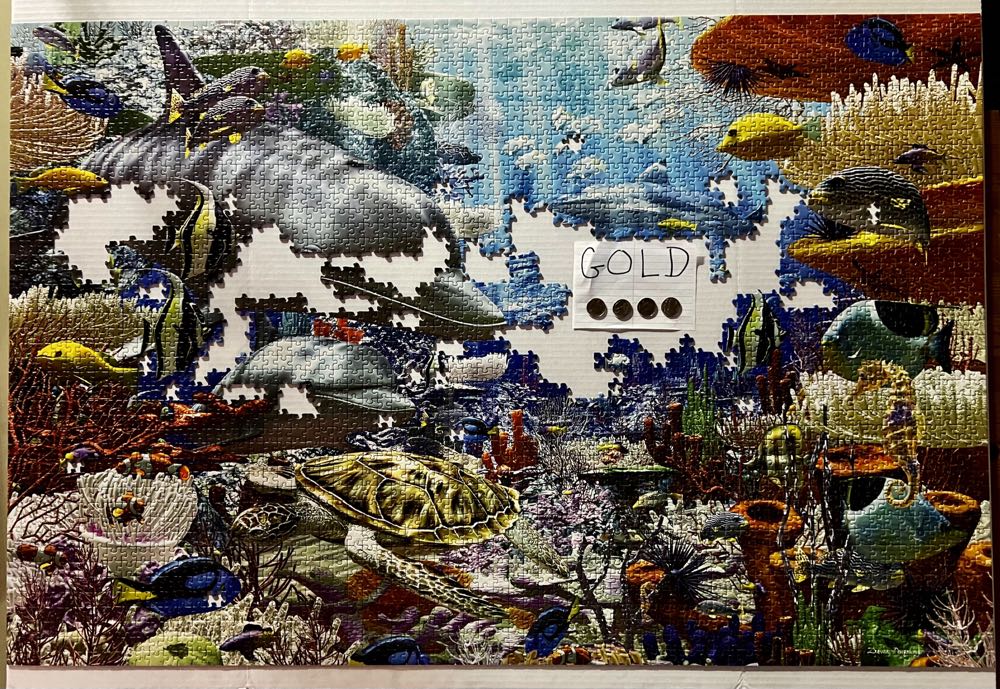 Oceanic Wonders - Ravensburger Premium Puzzle puzzle collectible [Barcode 4005556170272] - Main Image 3