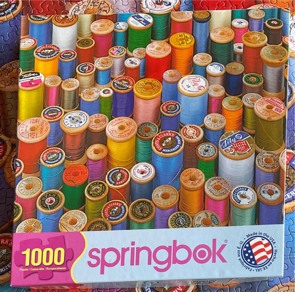 Sew Ready! - Springbok puzzle collectible [Barcode 091683106714] - Main Image 2