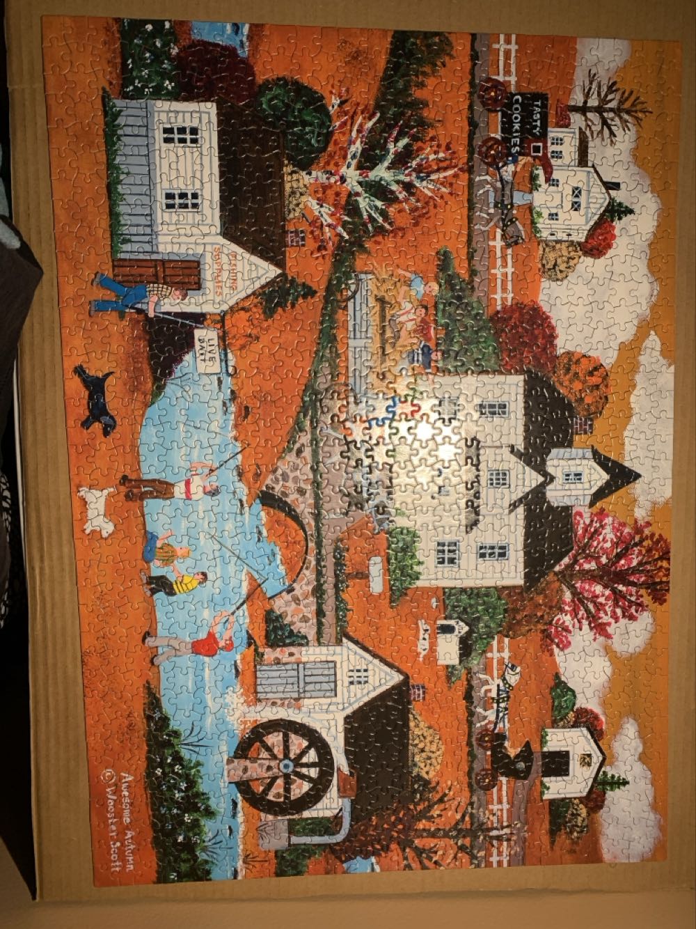 Awesome Autumn - Ceaco puzzle collectible [Barcode 021081332064] - Main Image 2