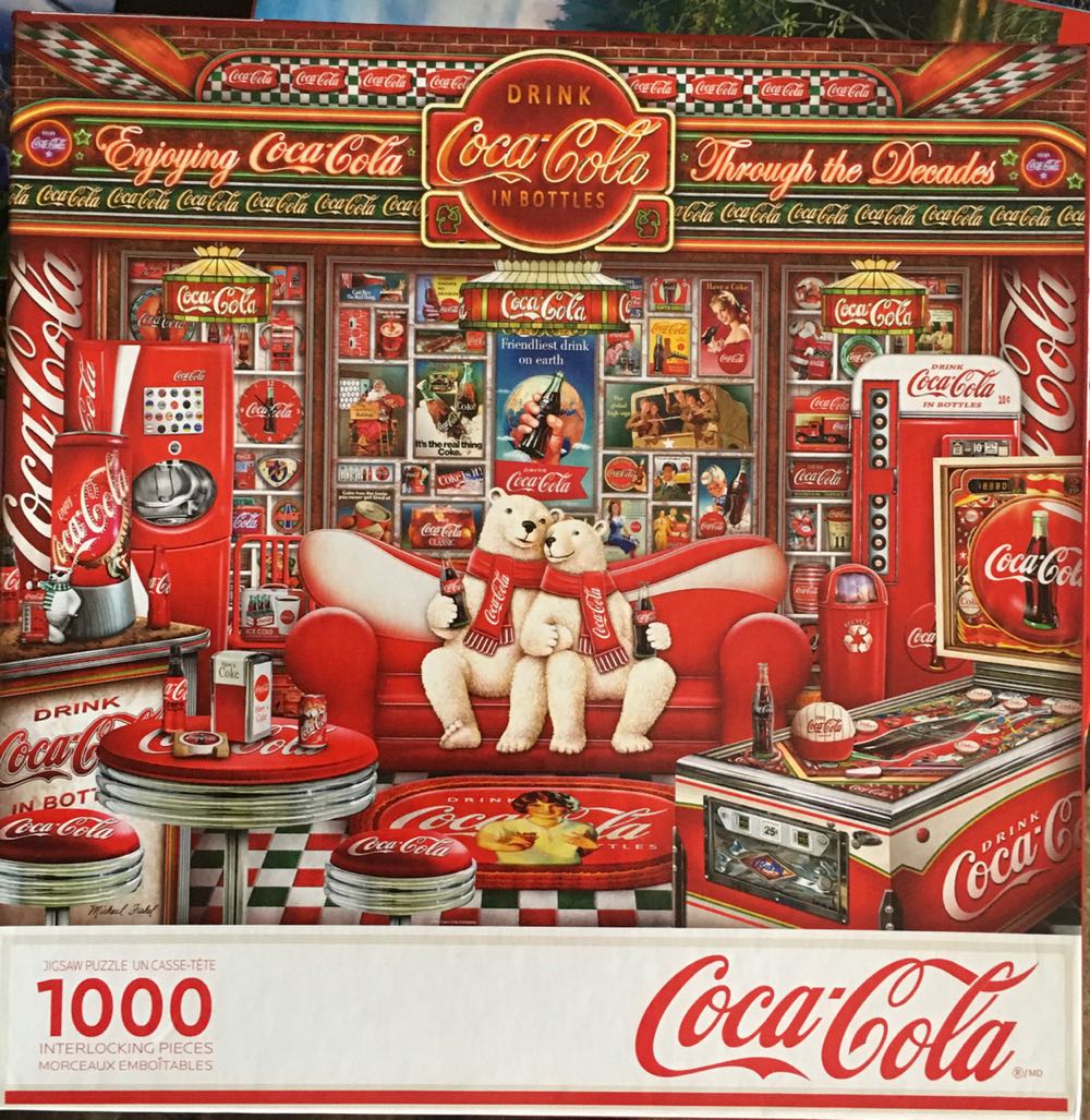 Soda Springbok’s Piece Jigsaw Springbok Decades Pc Jigsaw Coca Cola Decades Collector Polar Bears Pc - Springbok puzzle collectible [Barcode 091683108800] - Main Image 2