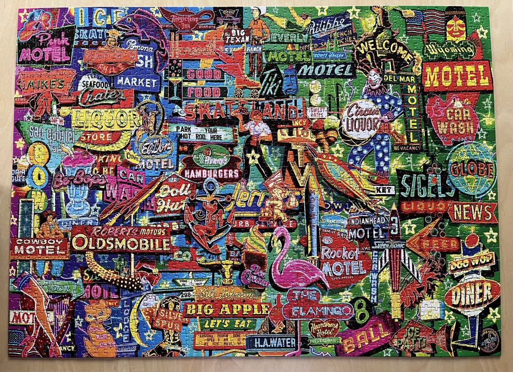 Neon Retro Signs - Kodak puzzle collectible [Barcode 4895145421706] - Main Image 3