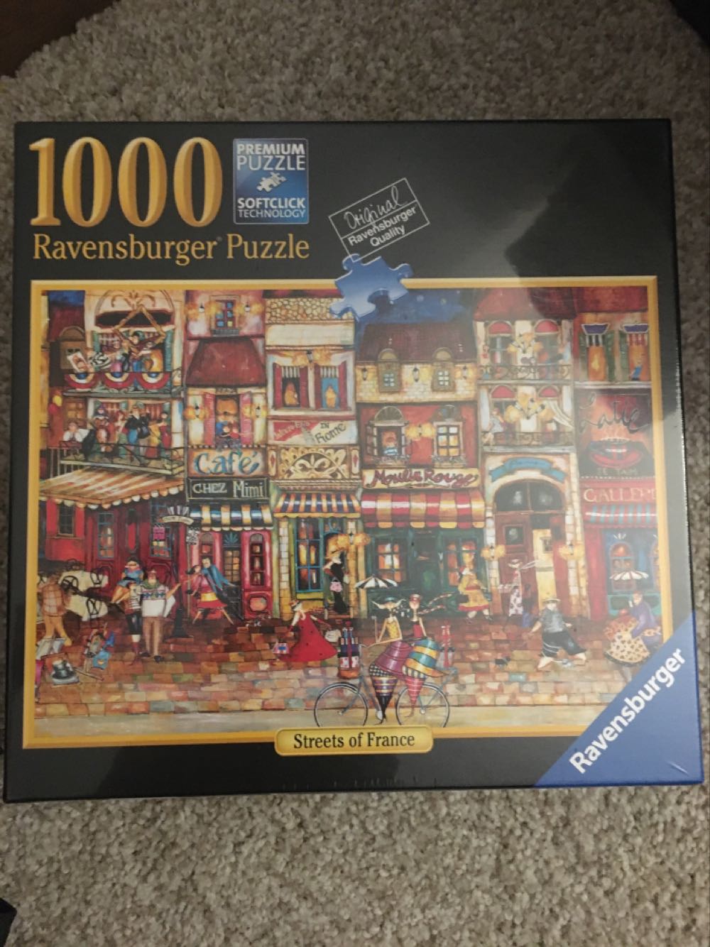 Streets Of France - Ravensburger puzzle collectible [Barcode 4005556813087] - Main Image 2