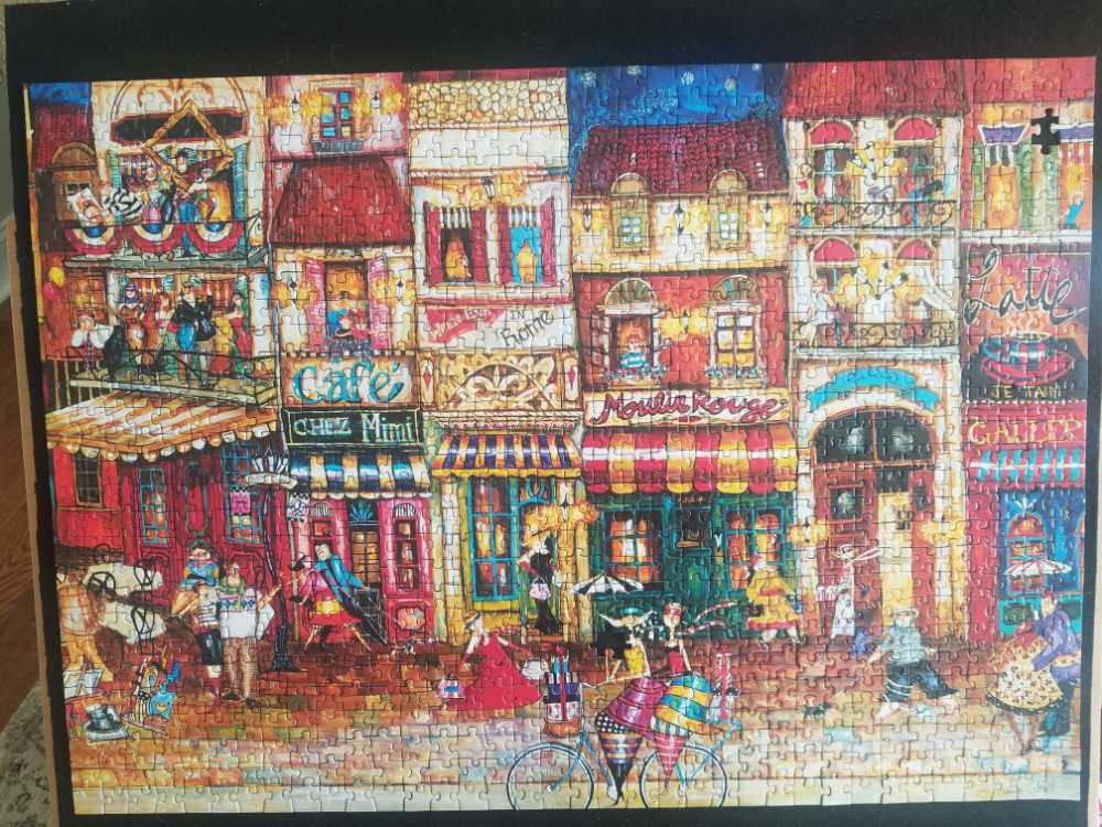 Streets Of France - Ravensburger puzzle collectible [Barcode 4005556813087] - Main Image 3