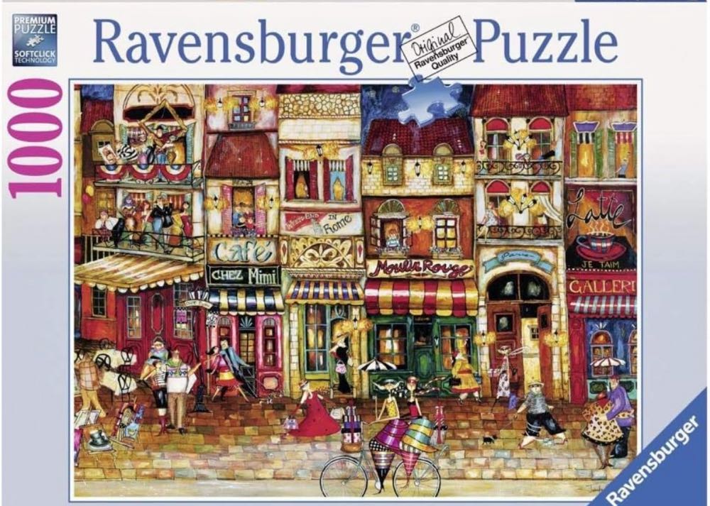 Streets Of France - Ravensburger puzzle collectible [Barcode 4005556813087] - Main Image 4