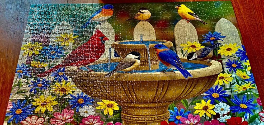 The Colors Of Spring - Ravensburger puzzle collectible [Barcode 4005556803828] - Main Image 2