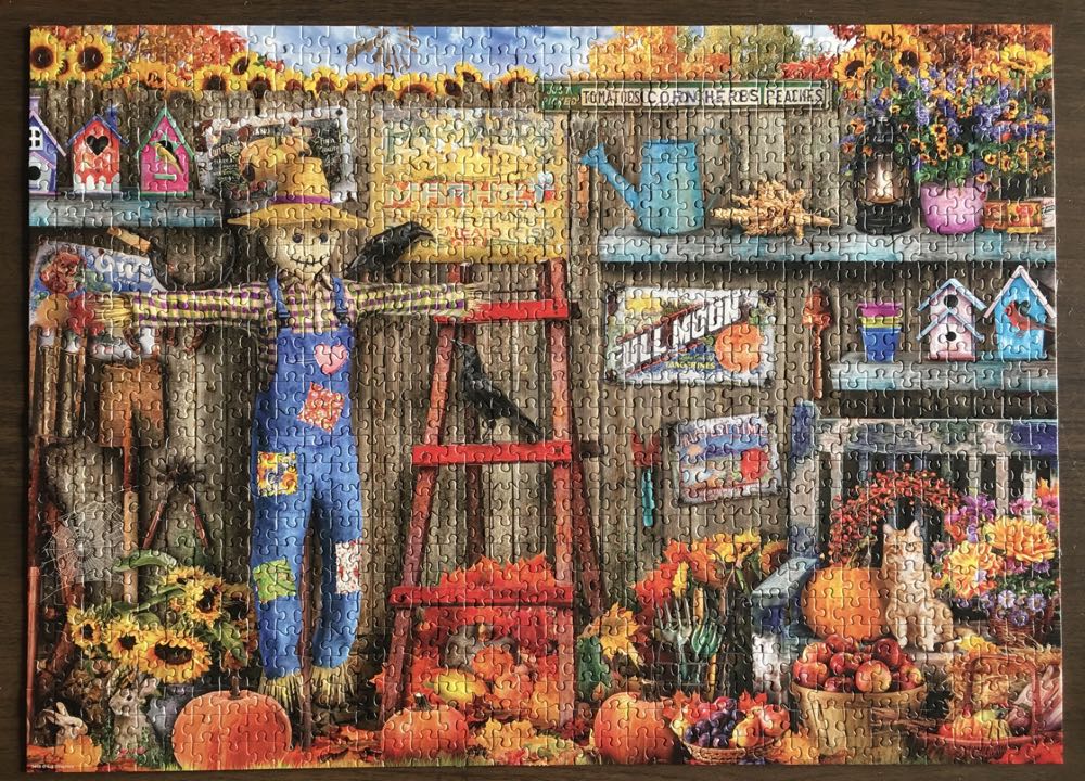 Harvest Time - Eurographics puzzle collectible [Barcode 628136654487] - Main Image 2