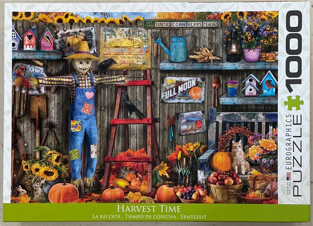 Harvest Time - Eurographics puzzle collectible [Barcode 628136654487] - Main Image 3