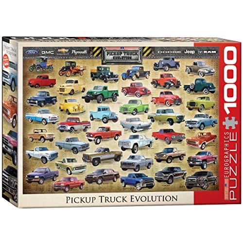 Pickup Truck Evolution - Eurographics 🇺🇸 puzzle collectible [Barcode 628136606813] - Main Image 1