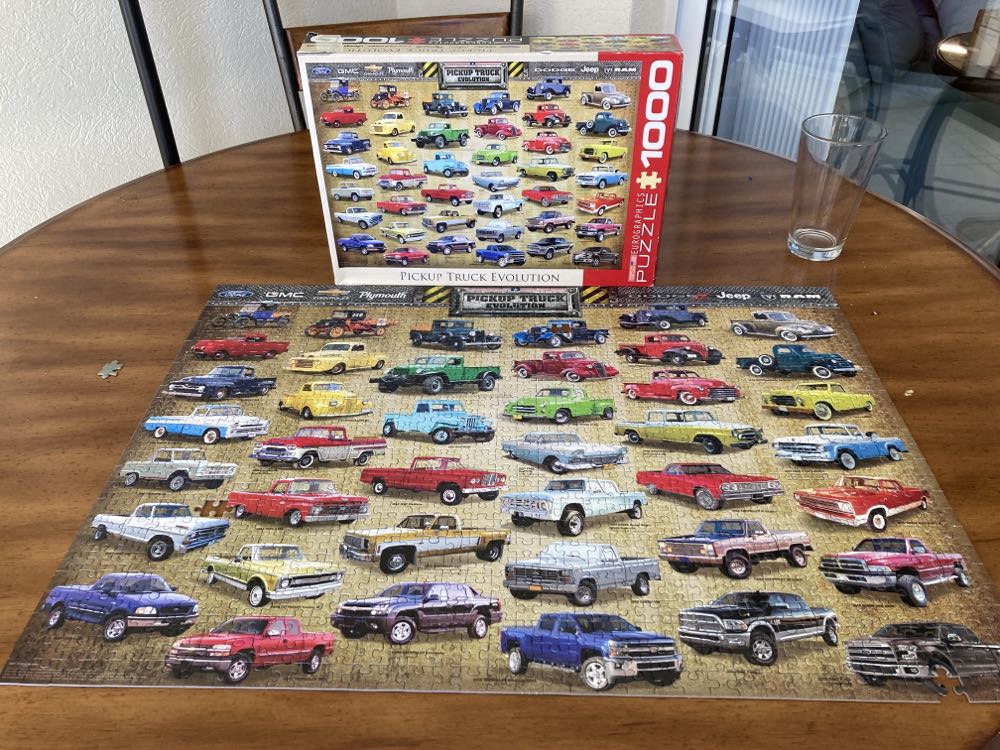 Pickup Truck Evolution - Eurographics 🇺🇸 puzzle collectible [Barcode 628136606813] - Main Image 2