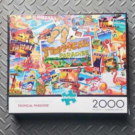 Tropical Paradise - Buffalo puzzle collectible [Barcode 079346021017] - Main Image 2