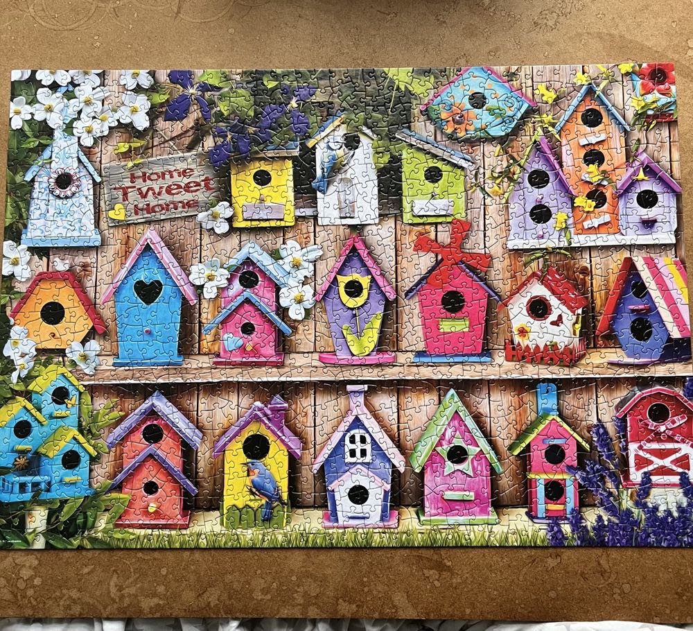 Home Tweet Home BAC - EuroGraphics puzzle collectible [Barcode 628136653282] - Main Image 4