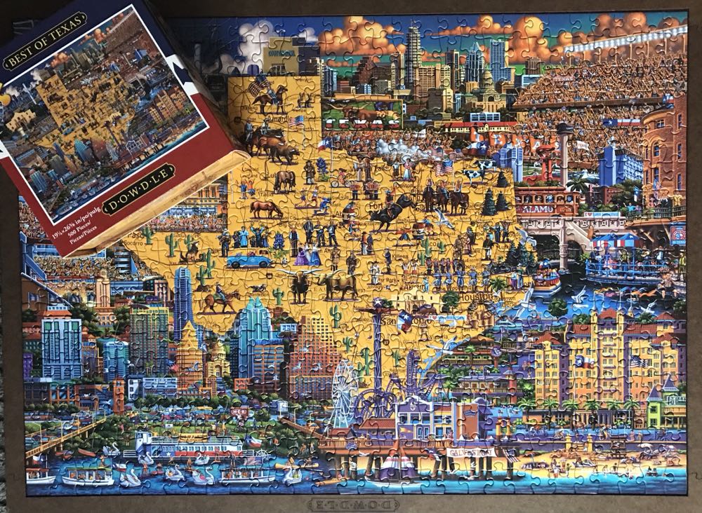 Best of Texas - Dowdle puzzle collectible [Barcode 671095004039] - Main Image 3