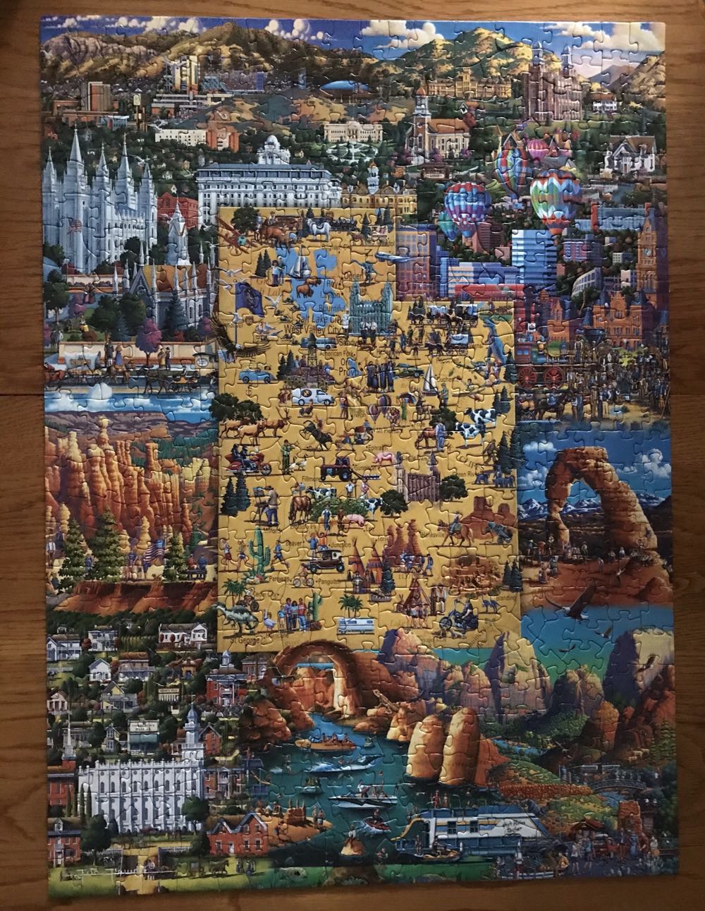 Best Of Utah - Dowdle puzzle collectible [Barcode 671095004060] - Main Image 2