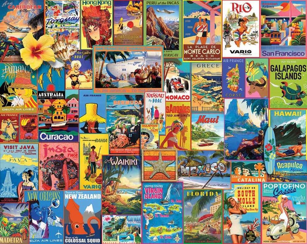 Exotic Places - White Mountain puzzle collectible [Barcode 724819259410] - Main Image 2