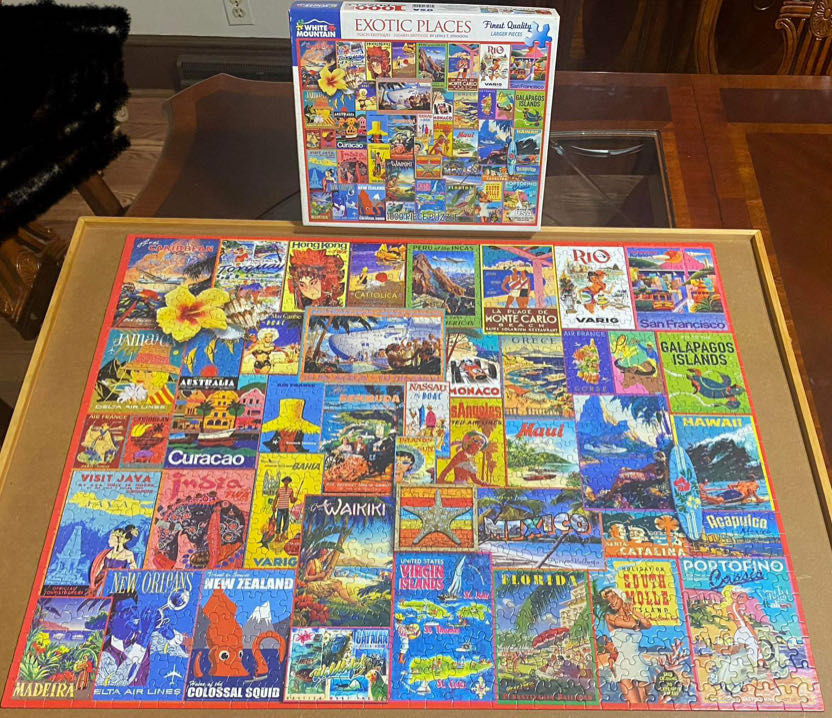 Exotic Places - White Mountain puzzle collectible [Barcode 724819259410] - Main Image 3