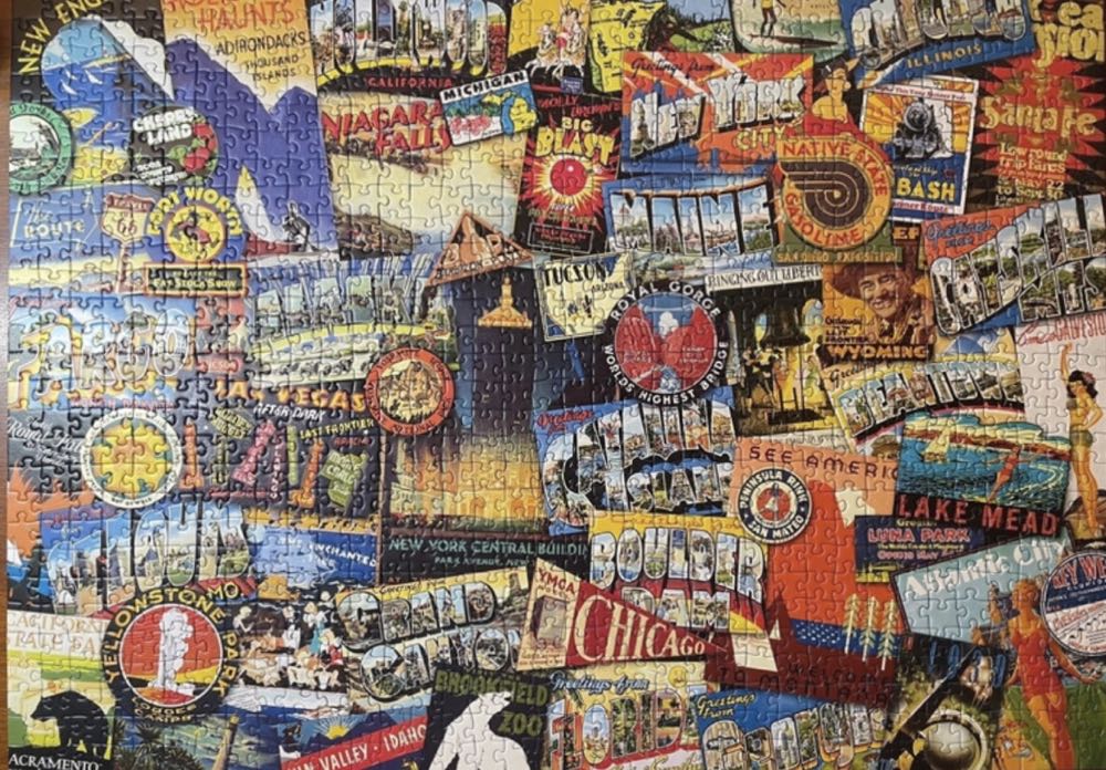 Road Trip USA - Ravensburger puzzle collectible [Barcode 4005556820696] - Main Image 3