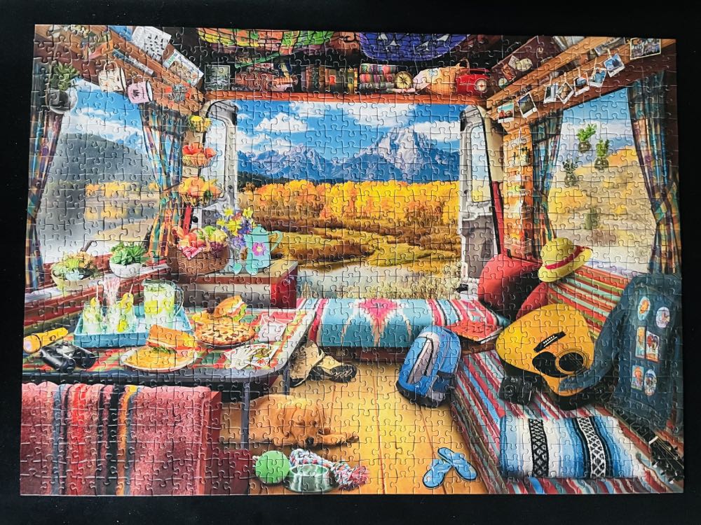 Vanlife Camper - Ravensburger puzzle collectible [Barcode 4005556824243] - Main Image 2